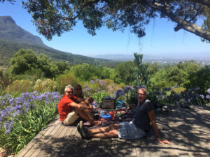 Picknick im Kirstenbosch Garden